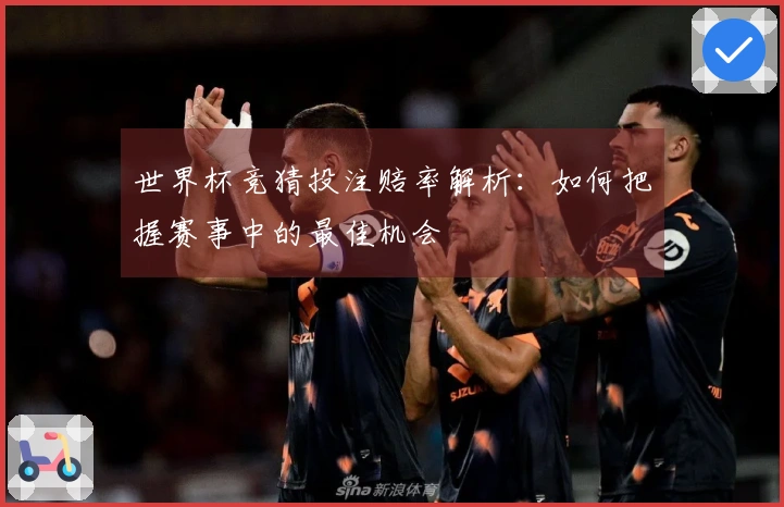 世界杯竞猜投注赔率解析：如何把握赛事中的最佳机会